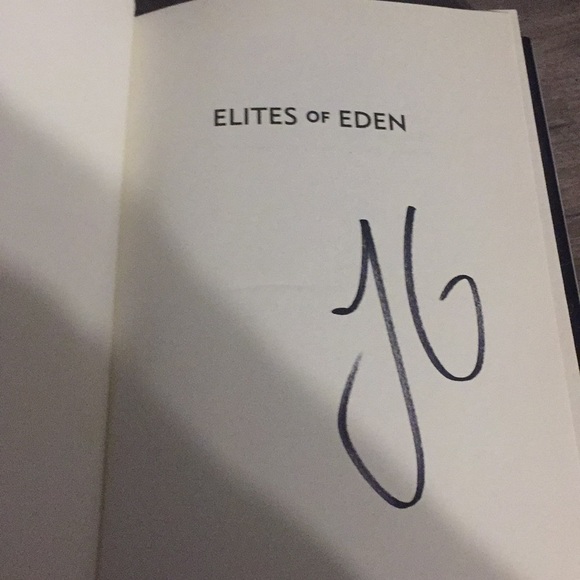 NWOT Signed Elites of Eden book - Picture 2 of 5